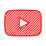 Ein rotes, abgerundetes Rechteck, das dem YouTube-Wiedergabeknopf ähnelt, mit einem weißen, zentrierten Wiedergabedreieck.